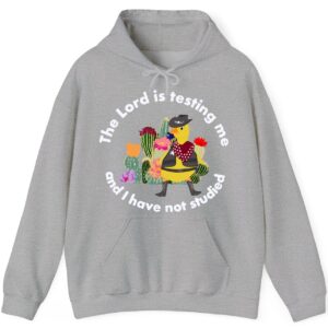 The Lord is Testing Me Hoodie
